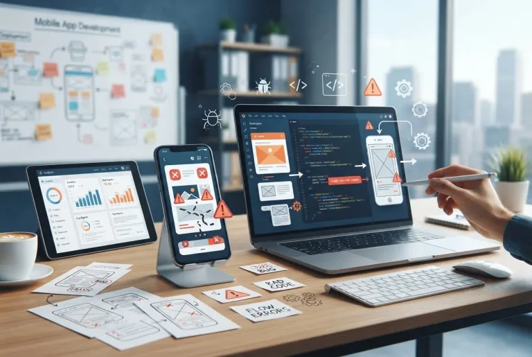 Featured image for: Top Mistakes In Mobile App Development: Tools and Workflows
