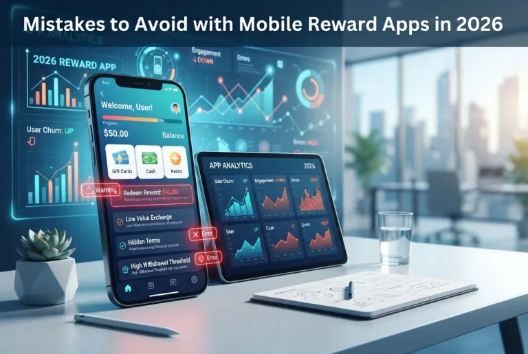 Featured image for: Mistakes to Avoid with Mobile Reward Apps in 2026