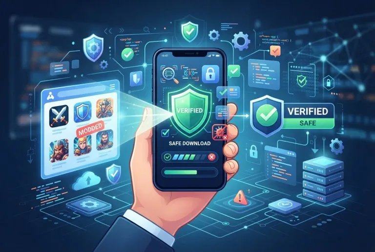 Featured image for: Verifying Mobile Game Mod Apps Safely Before Downloading