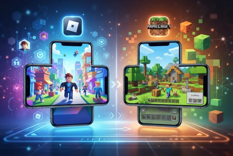 Featured image for: Roblox vs Minecraft: Best Virtual Creative Platforms Compared